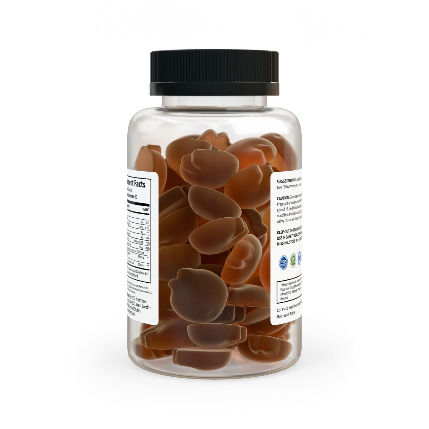 “HEALTHY POSSIBLE” Apple Cider Vinegar Gummies (60 Gummies)