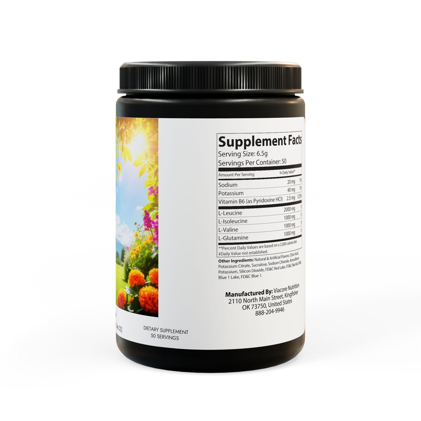 “HEALTHY POSSIBLE” BCAA Supplement, Grape (325g, 11.46oz, 50 servings)