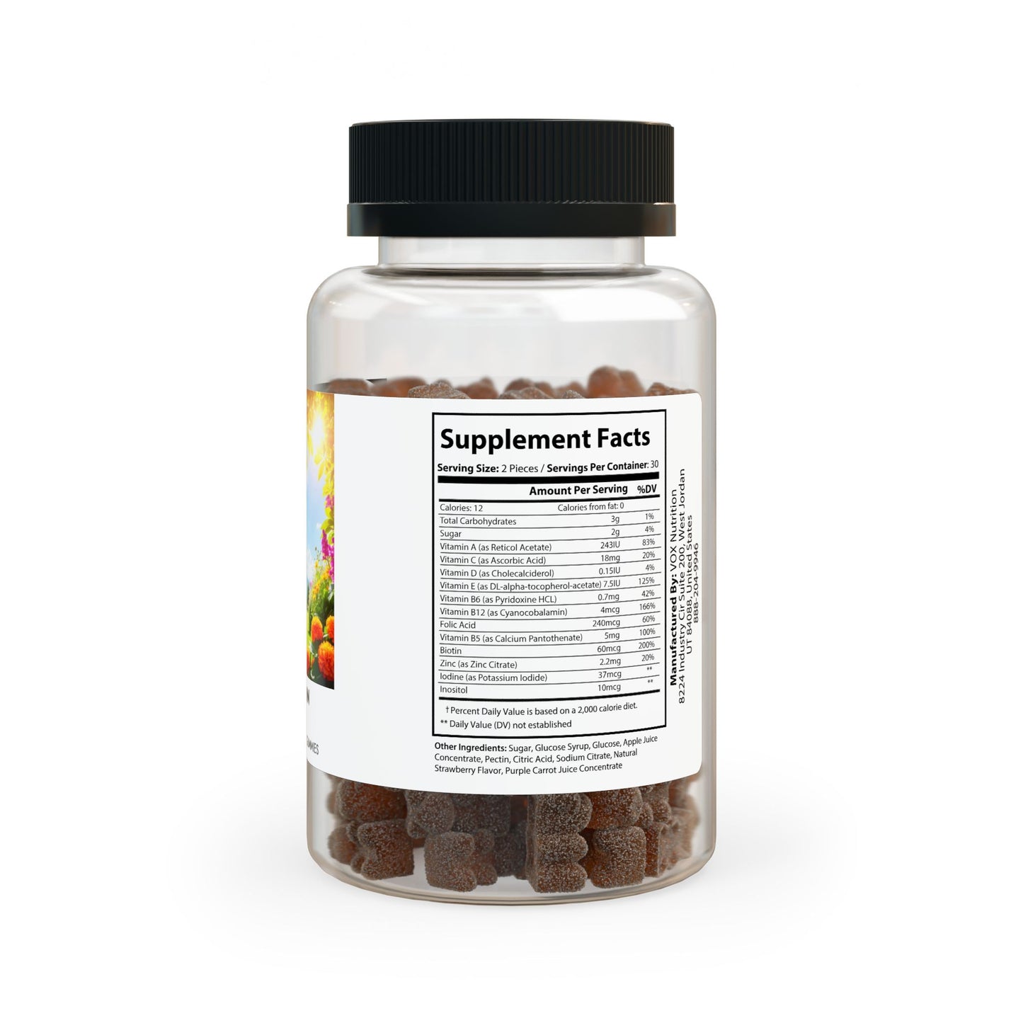 “HEALTHY POSSIBLE” Multivitamin Gummies for Adults (60 Gummies)