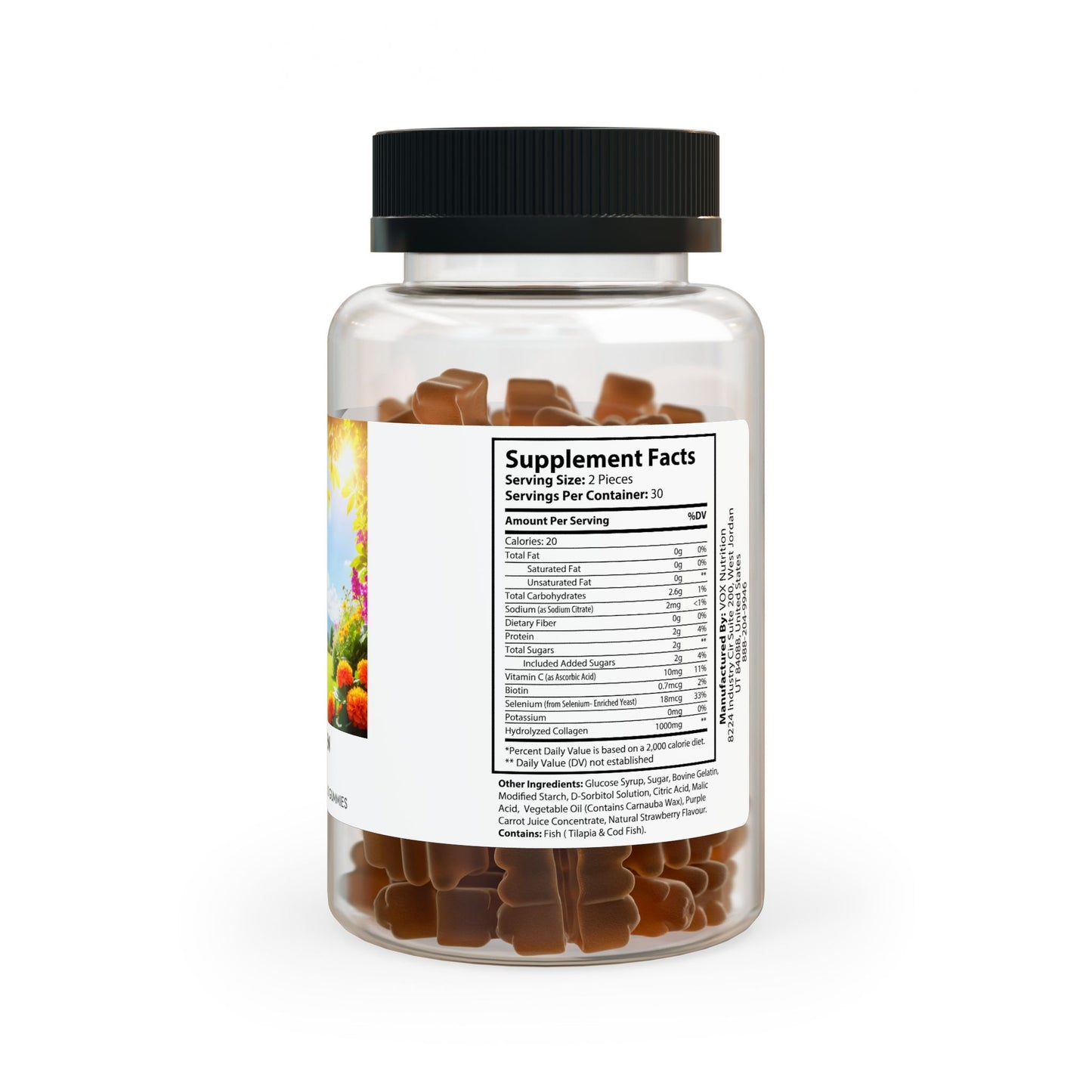 “HEALTHY POSSIBLE” Collagen Gummies (60 Gummies)
