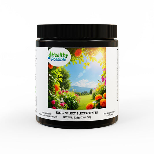 “HEALTHY POSSIBLE” ION + Select Electrolyte Supplement (225g, 7.9oz)