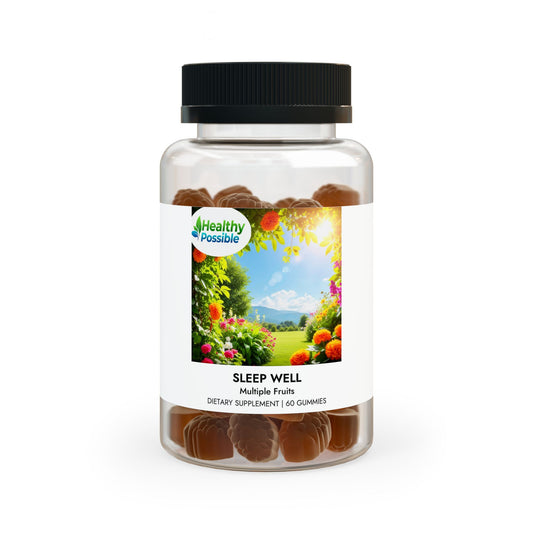 “HEALTHY POSSIBLE” Sleep Well Gummies (60 Gummies)