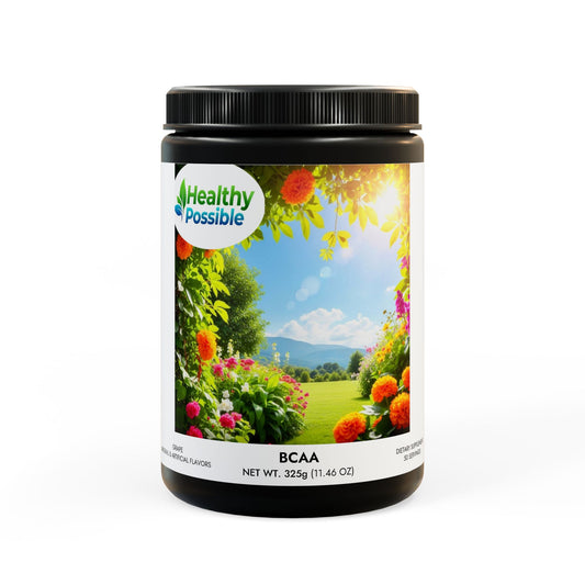 “HEALTHY POSSIBLE” BCAA Supplement, Grape (325g, 11.46oz, 50 servings)